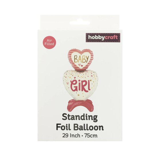 Standing Baby Girl Balloon 75cm image number 4