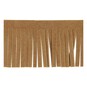 Tan Suede Fringe by the Metre image number 1
