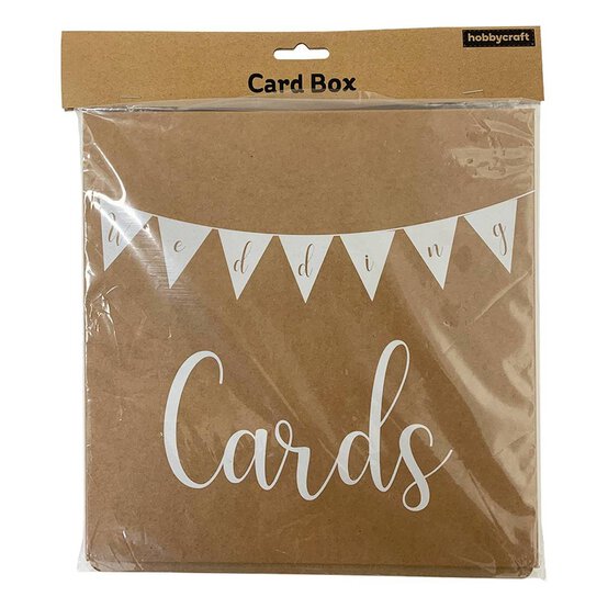 Kraft Wedding Card Box image number 2