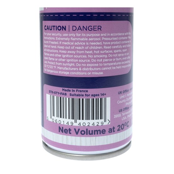 Crafter's Companion Stick and Stay Permanent Fabric Adhesive 250ml image number 5