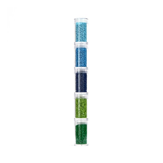 Diamond Dotz Green and Blue Freestyle Dotz 5 Pack image number 3