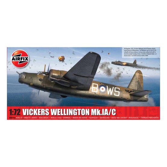 Airfix Vickers Wellington Mk.IA/C Model Kit 1:72 image number 1