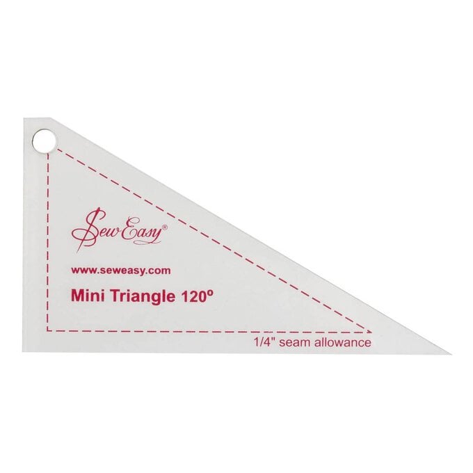 Sew Easy Mini 120 Degree Triangle Template image number 1