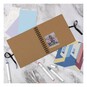 Spiral Bound Kraft Scrapbook 8 x 8 Inches image number 2