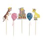Whisk Animal Cake and Balloon Cake Toppers 10 Pieces image number 2