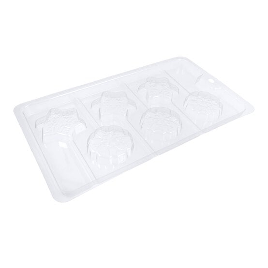 Snowflake Lolly Chocolate Mould 6 Wells image number 3