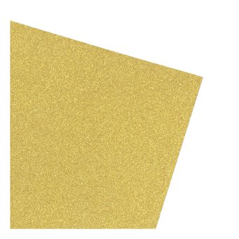 Gold Glitter Card A4 16 Pack