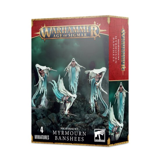 Warhammer Age of Sigmar Nighthaunt Myrmourn Banshees image number 1
