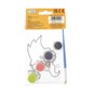Paint Your Own Ghost Suncatcher Keyring  image number 4