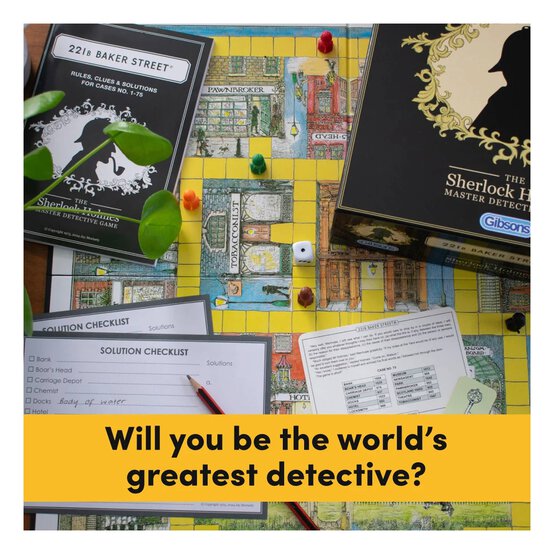 Gibsons 221B Baker Street: The Sherlock Holmes Detective Game  image number 4