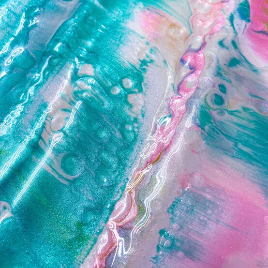 Shimmer Pouring Paints 118ml 6 Pack image number 9