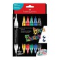 Faber-Castell Classic Shake & Paint Acrylic Marker 6 Pack image number 1