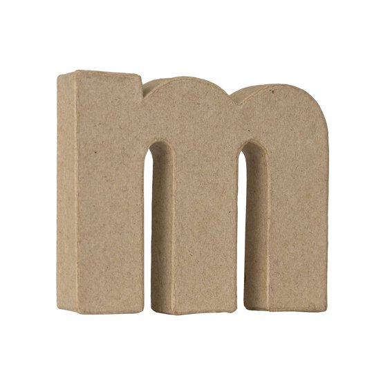 Lowercase Mini Mache Letter M image number 1