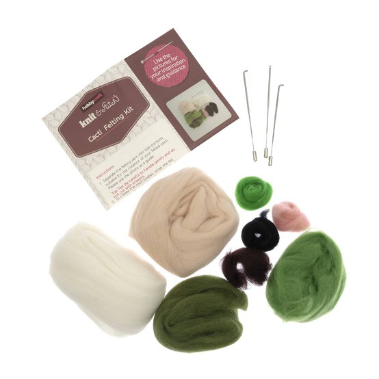 Cacti Felting Kit 2 Pack image number 3
