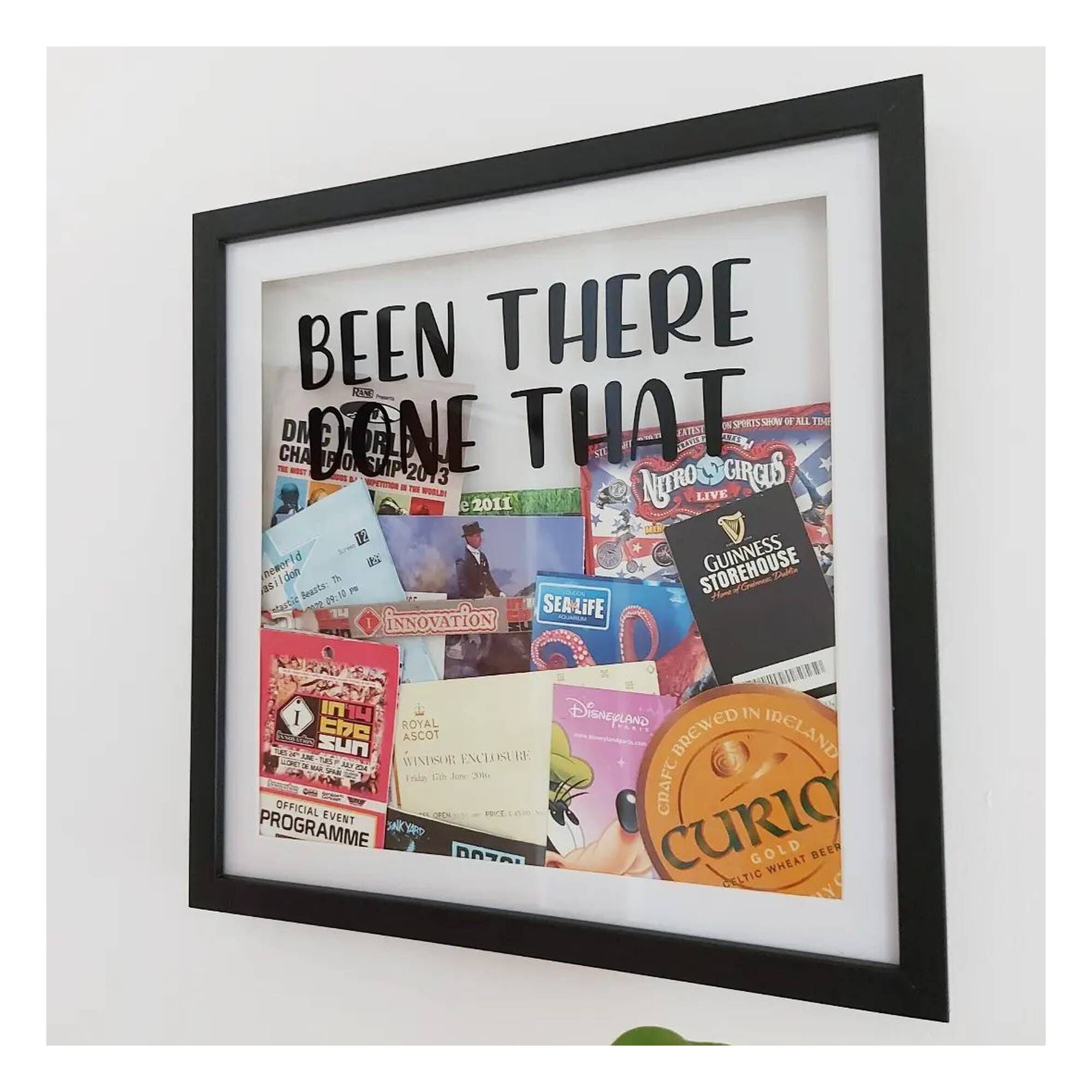 Black Shadow Box Frame 25cm x 25cm Hobbycraft