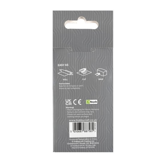 Blue Pre-Rolled Polymer Clay 35g image number 3