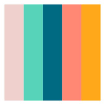 Cricut Joy Beachside Permanent Smart Vinyl 5.5 x 12 Inches 5 Pack