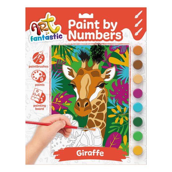 Giraffe Paint by Numbers image number 2