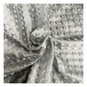 Grey Soft Dimple Fleece Fabric by the Metre image number 1