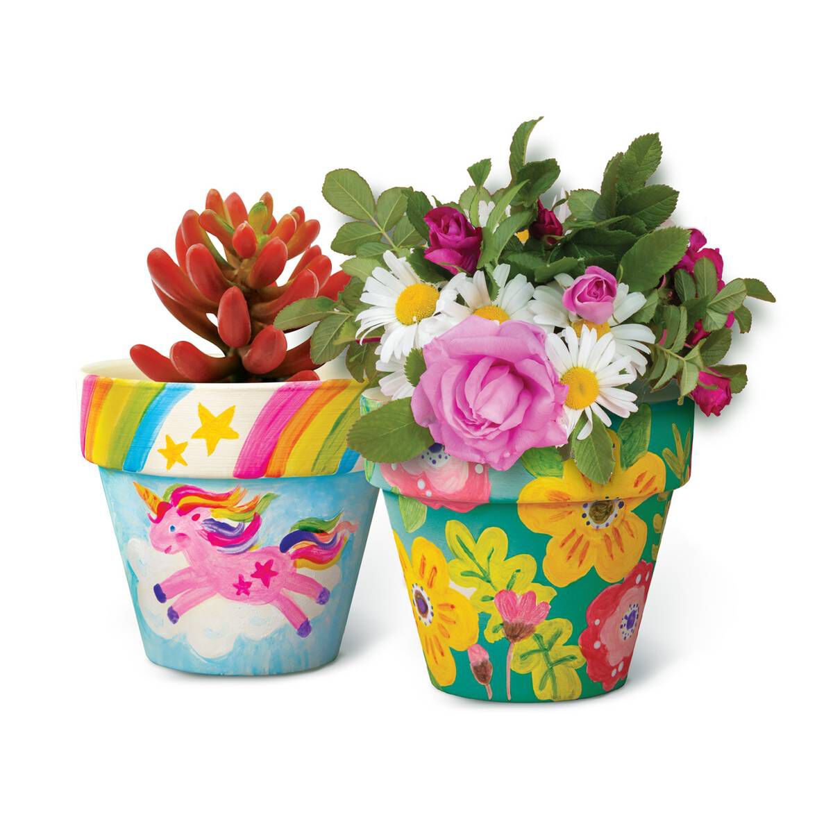 Paint Your Own Flowerpots Hobbycraft