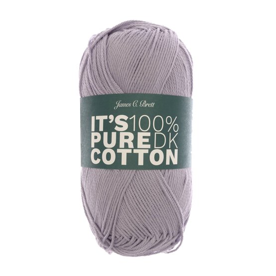 James C Brett Lilac It’s Pure Cotton Yarn 100g  image number 1
