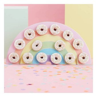 Ginger Ray Pastel Party Doughnut Wall image number 2