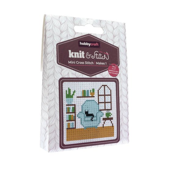 Mini Home Cross Stitch Kit image number 1