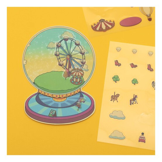 Mini Amusement Park Scene Stickers image number 3