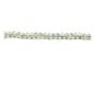 Green Crystal Cushion Bead String 33 Pieces image number 1