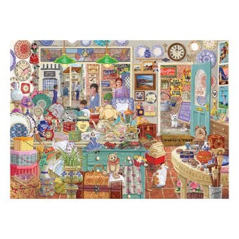 Gibsons Verity’s Vintage Shop Jigsaw Puzzle 1000 Pieces image number 2