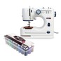 Hobbycraft 12S Sewing Machine and Spool Thread Bundle image number 1