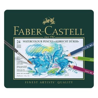 Faber Castell Watercolour Pencils 24 Pack