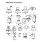 Simplicity Doll Clothes Sewing Pattern 1484 image number 2