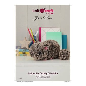 Knitcraft Chikira the Cuddly Chinchilla Digital Pattern 0140