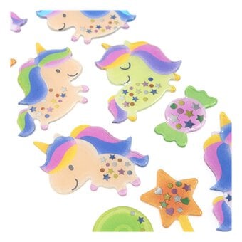 Baby Unicorn Gel Stickers image number 3