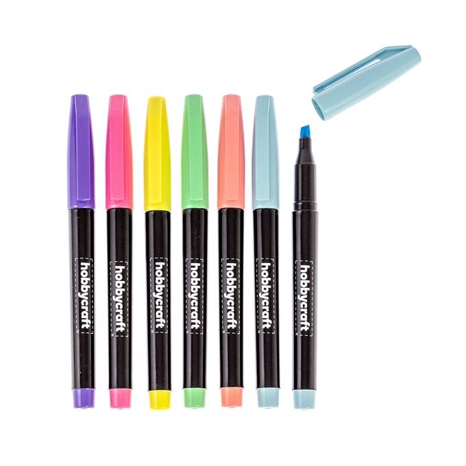 Chisel Tip Neon Highlighters 12 Pack image number 1