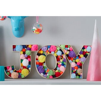 How to Make Joy Fillable Letters