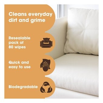 Furniture Clinic Leather Cleaning Wipes 80 Pack 