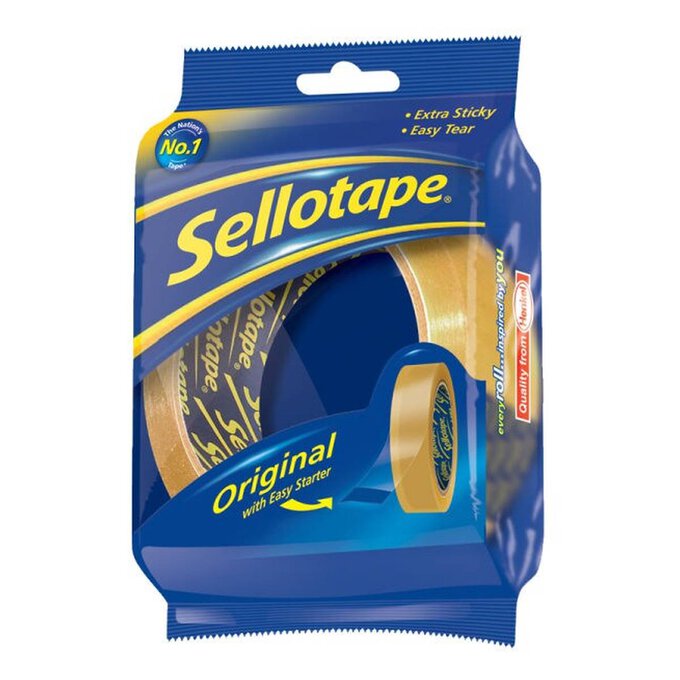 Sellotape Original Clear Tape 24mm x 50m image number 1