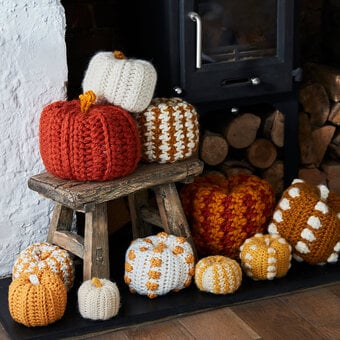 How to Crochet a Collection of Pumpkins