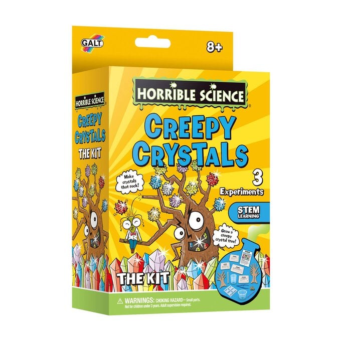 Horrible Science Creepy Crystals Kit image number 1