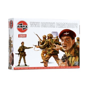 Airfix WWII British Paratroops Model Kit 1:32
