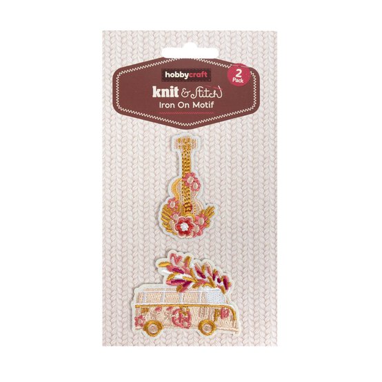 60s Vibe Iron-On Patches 2 Pack image number 4