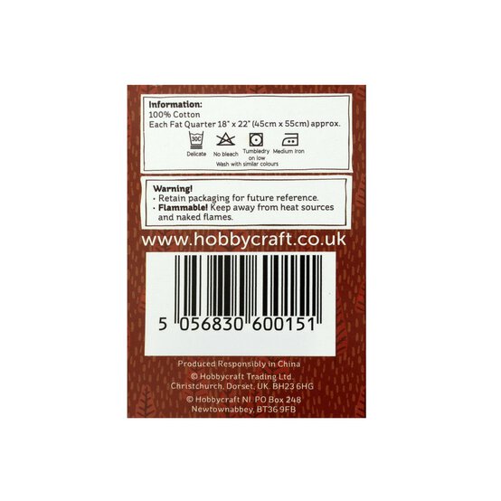 Merry Catmas Fat Quarters 5 Pack image number 9