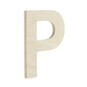 Small Wooden Letter P 6.5cm  image number 1