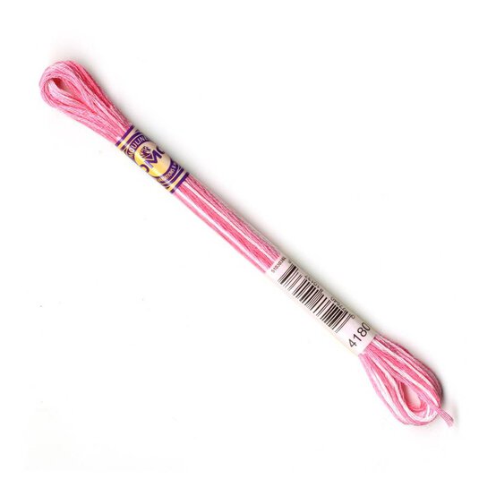 DMC Pink Mouline Variegated Cotton Thread 8m (4180) image number 1