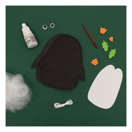 Make Your Own Felt Penguin Sewing Kit image number 2
