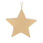 Mache Hanging Star Decoration 10cm image number 3