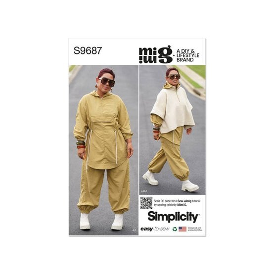 Simplicity Women's Jacket and Trousers  Sewing Pattern S9687 (K5 8-16) image number 1