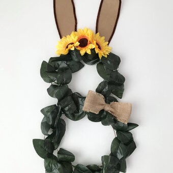 How to Make a Bunny Wreath